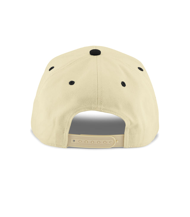 19th Hole - Cream & Black Snapback