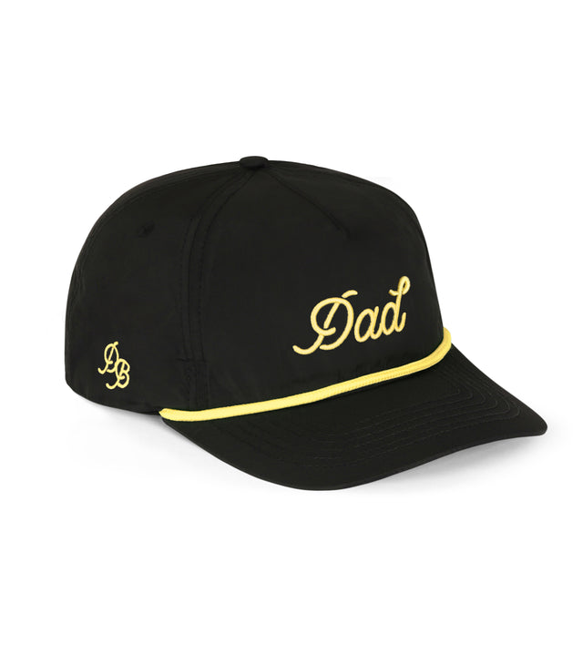 Dad Rope Hat - Black