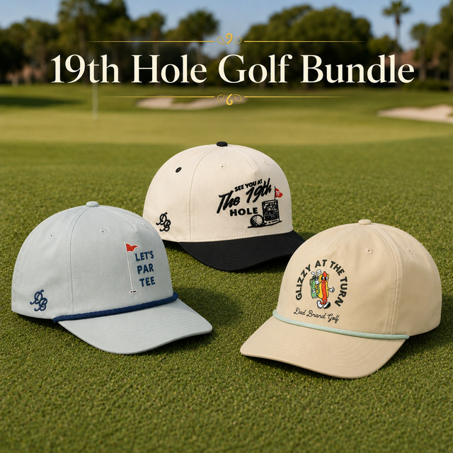 The 19th Hole | Golf Hat 3-Pack