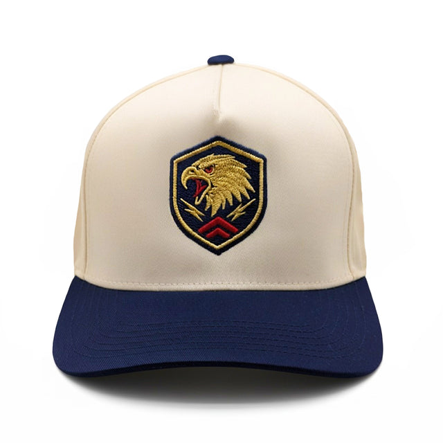 The Eagle | Two-Tone Cream & Navy