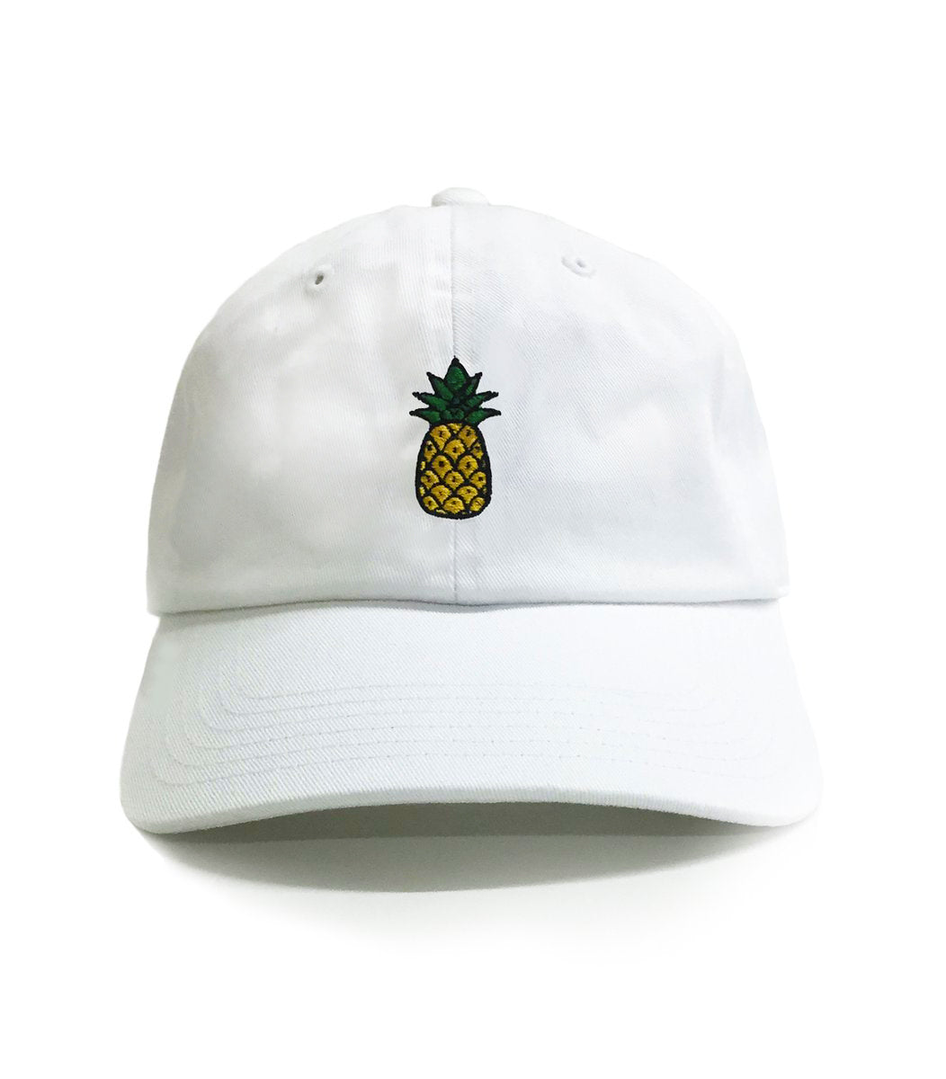 Pineapple Embroidered Baseball Hat, Custom Pineapple Fruit Dad Hat