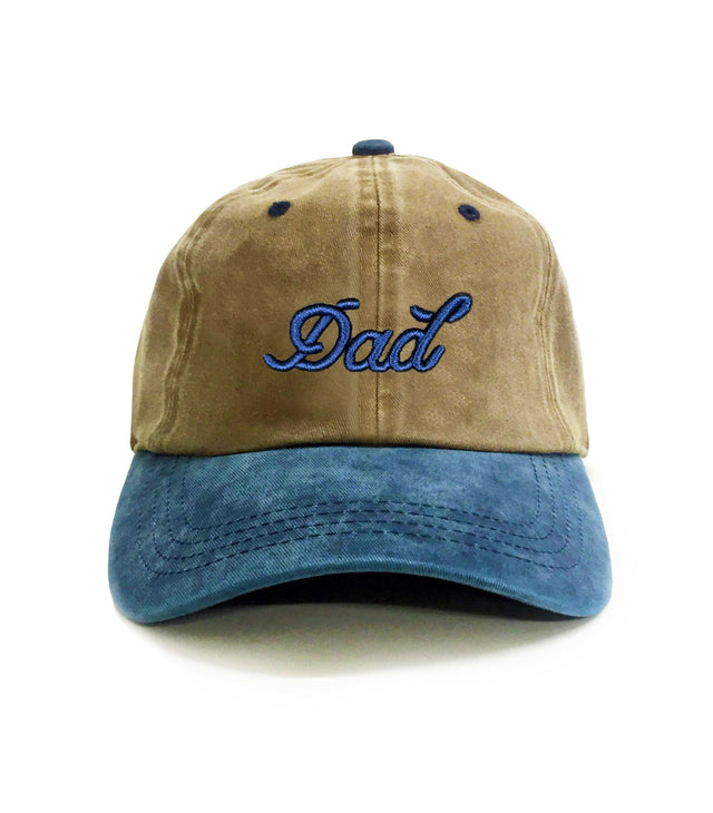 Dad - Two Tone Tan Dad Hat